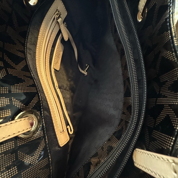 Michael Kors Black and Brown Tote Bag - Picture 4 of 4